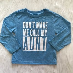 Long sleeve baby shirt